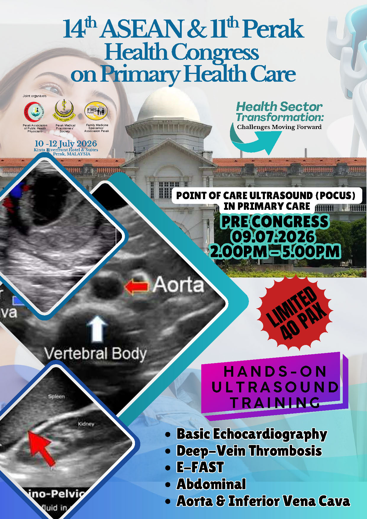Final Annoucement. 14th ASEAN & 11th Perak Health Congress on Primary Health Care